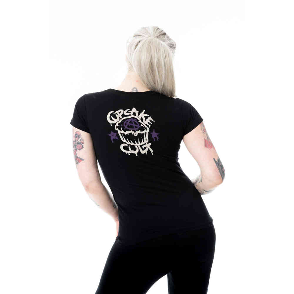 Cupcake Cult - Broken Paws Club Dames Tshirt - Zwart